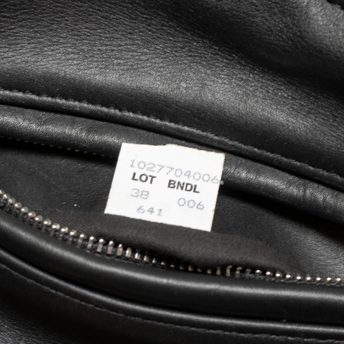 SCHOTT 641 Single Rider Leather Jacket Boa Liner Size 38