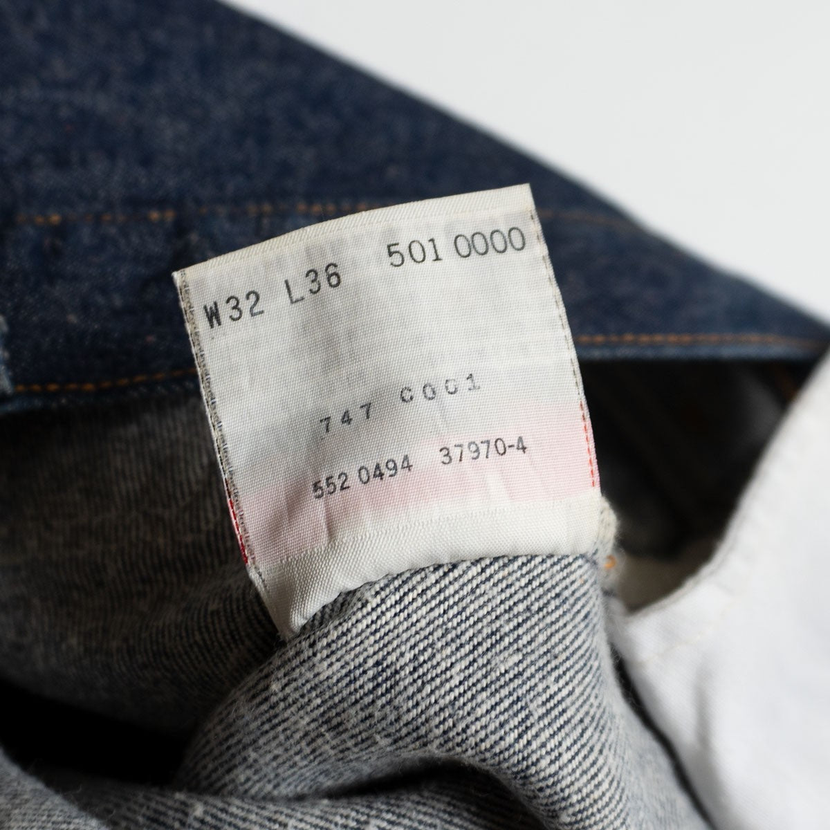 LEVI'S '90s USA Made 501 Denim Jeans Size 32x36 Size 32×36