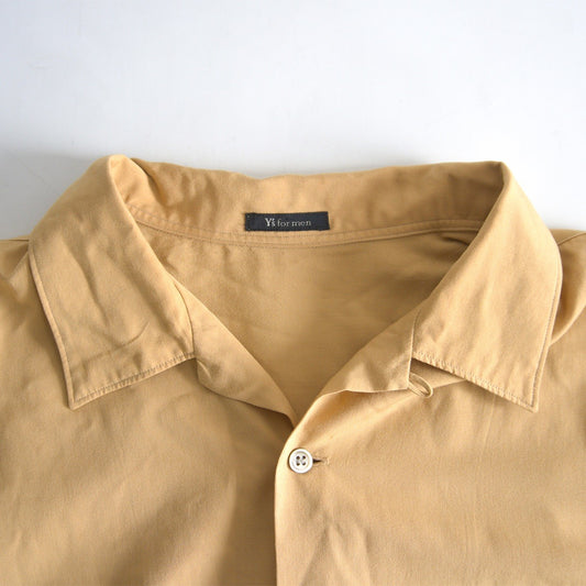 Y's for men Rayon Poly Oversized Open Collar Shirt Size XXL