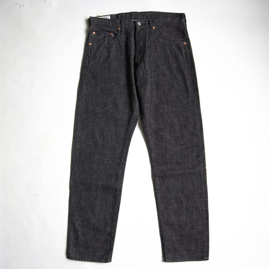 STUDIO D'ARTISAN D1826B 13oz Black Relaxed Tapered Size 34