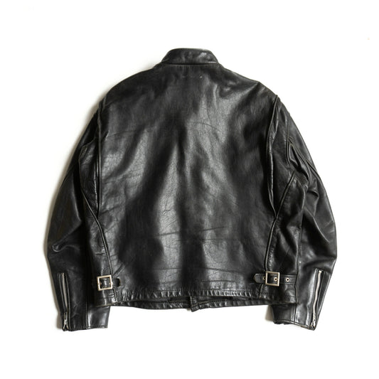 SCHOTT 641 USA Made Single Rider Leather Jacket Size S