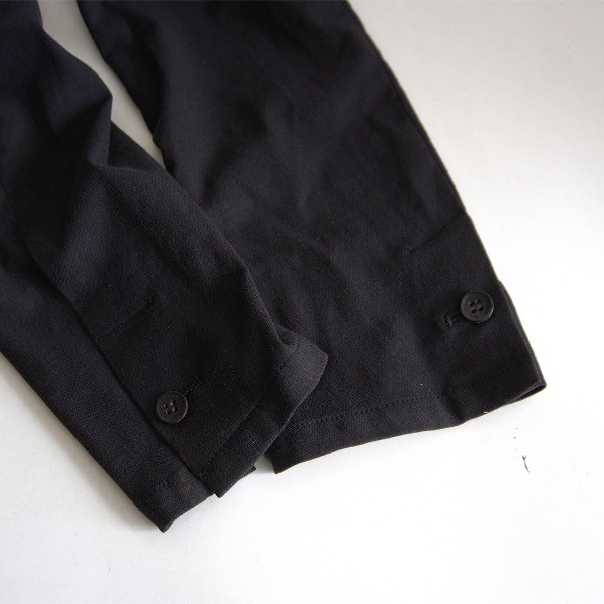 ISAMU KATAYAMA BACKLASH Cotton Cow Leather Tailored Size M