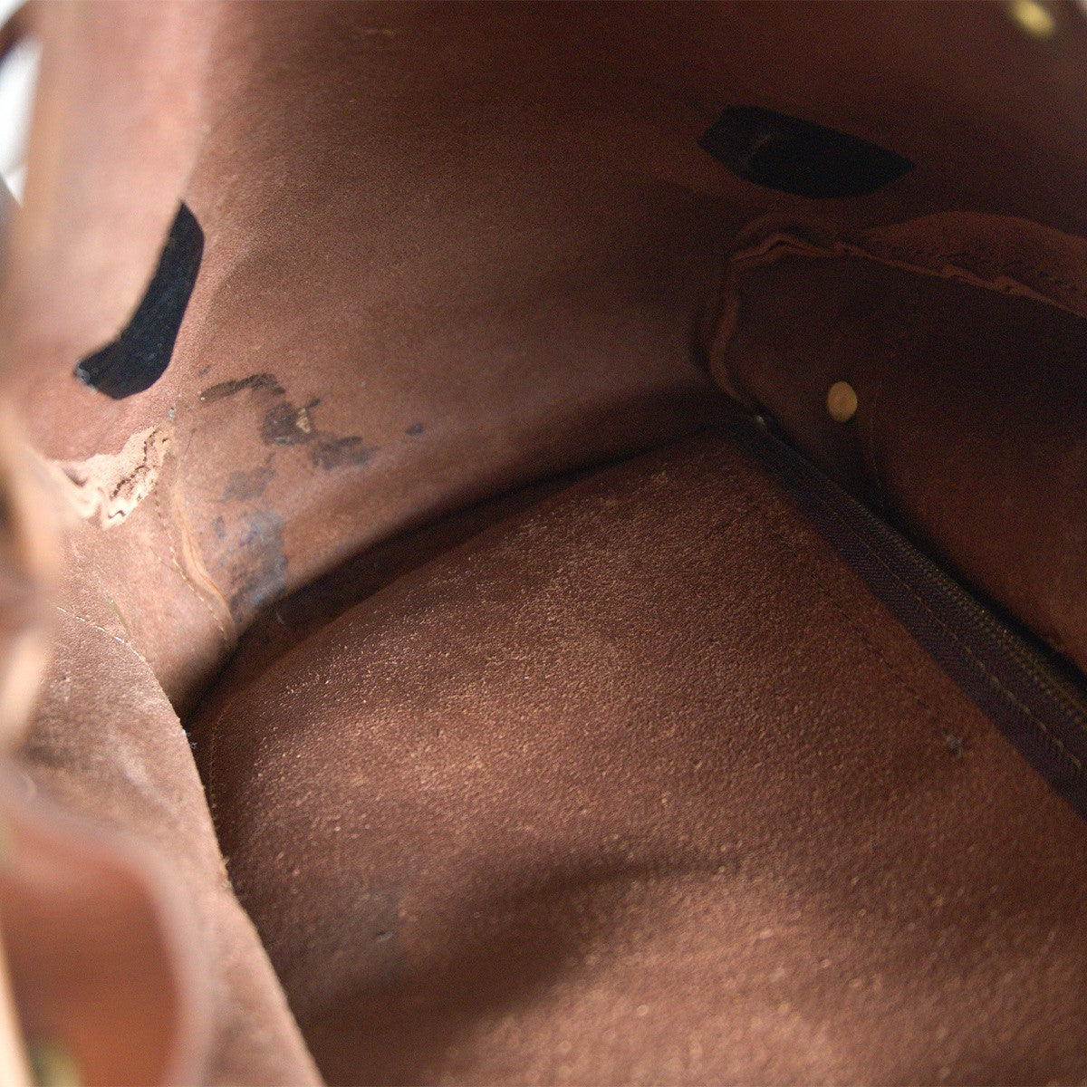 HERZ R-152 Half Flap Two Belt Backpack Brown Size ONE SIZE