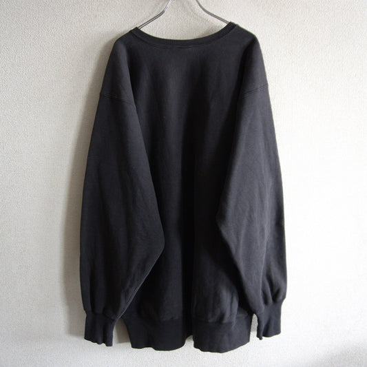CHAMPION 90s Reverse Weave Black USA Sweatshirt Size XXL