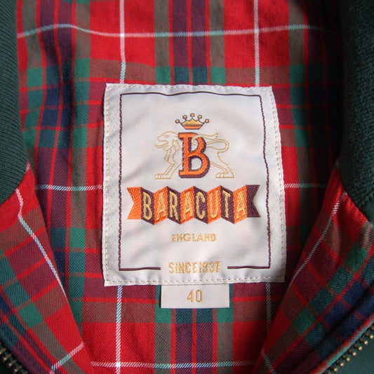 BARACUTA G9 Harrington Jacket Green Made in England Size XXS