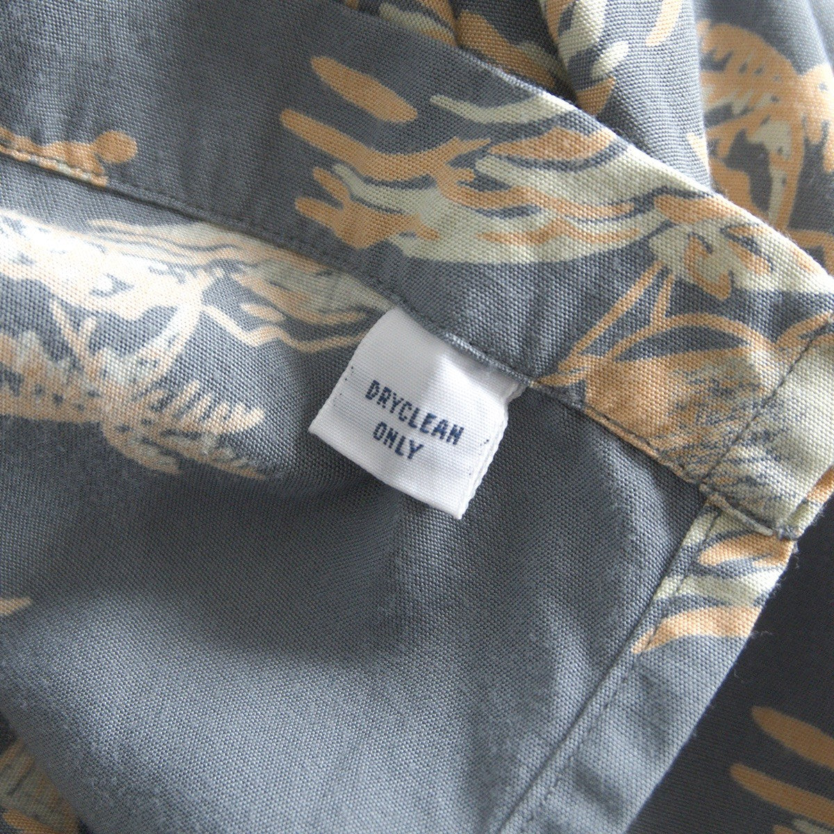 POLO RALPH LAUREN CALDWELL Rayon Open Collar Shirt Size XL
