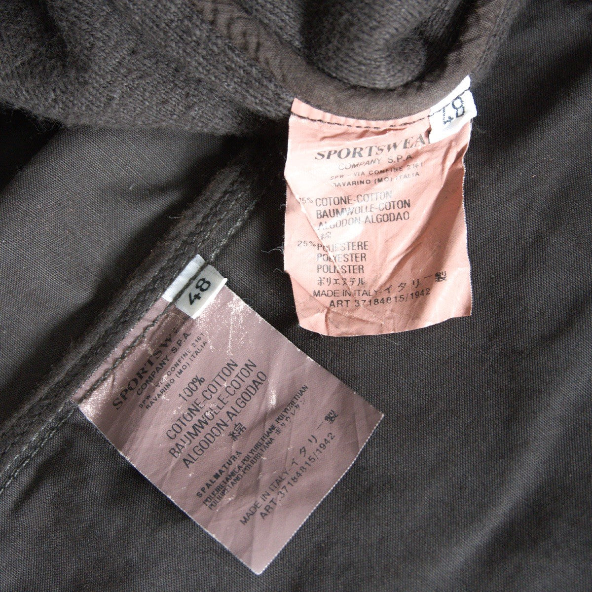 C.P.COMPANY 02AW Military Coat Boa Liner Size M
