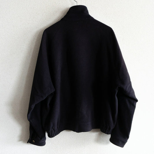 BURBERRYS Wool Swing Jacket Navy Size L
