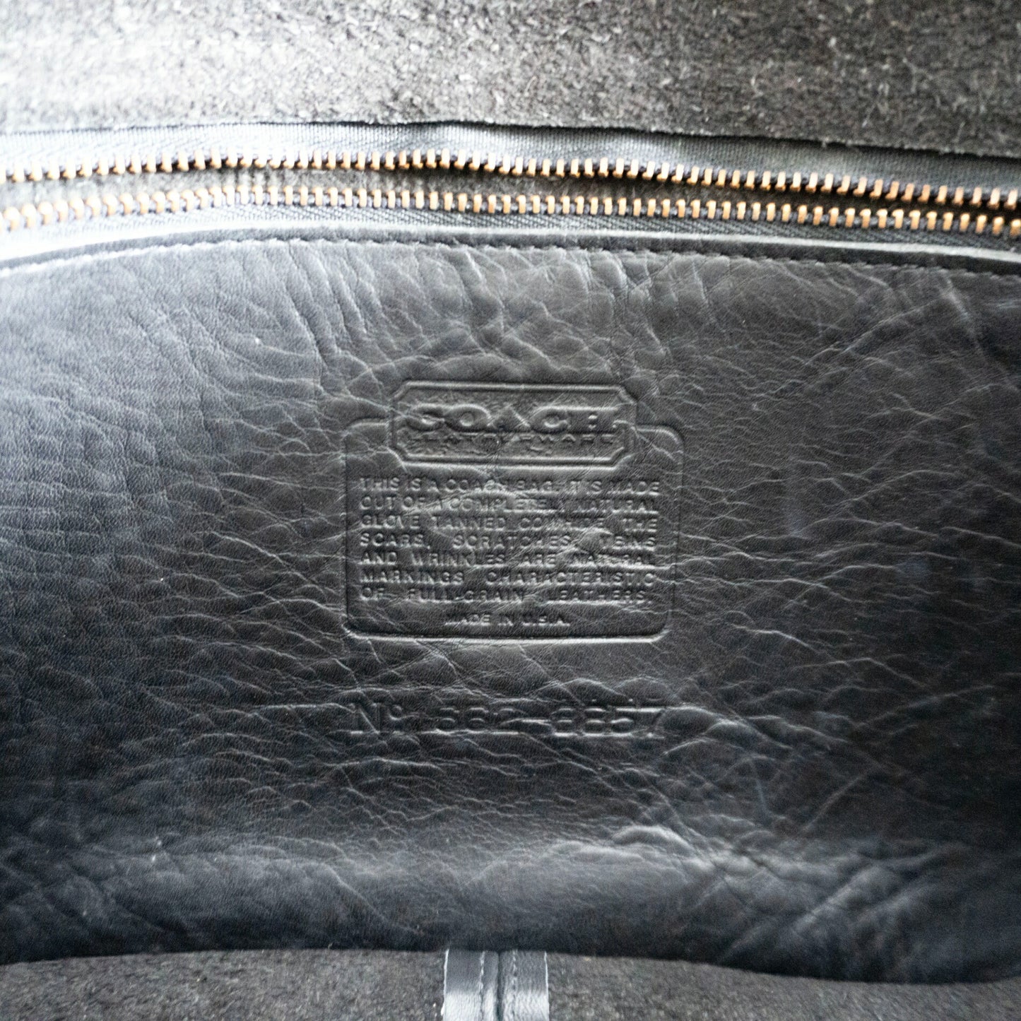 OLD COACH Leather Turn-Lock Shoulder Bag Black Size ONE SIZE