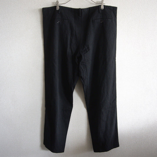 Y's for men Archive Wide Slacks Wool Blend Black Size 34