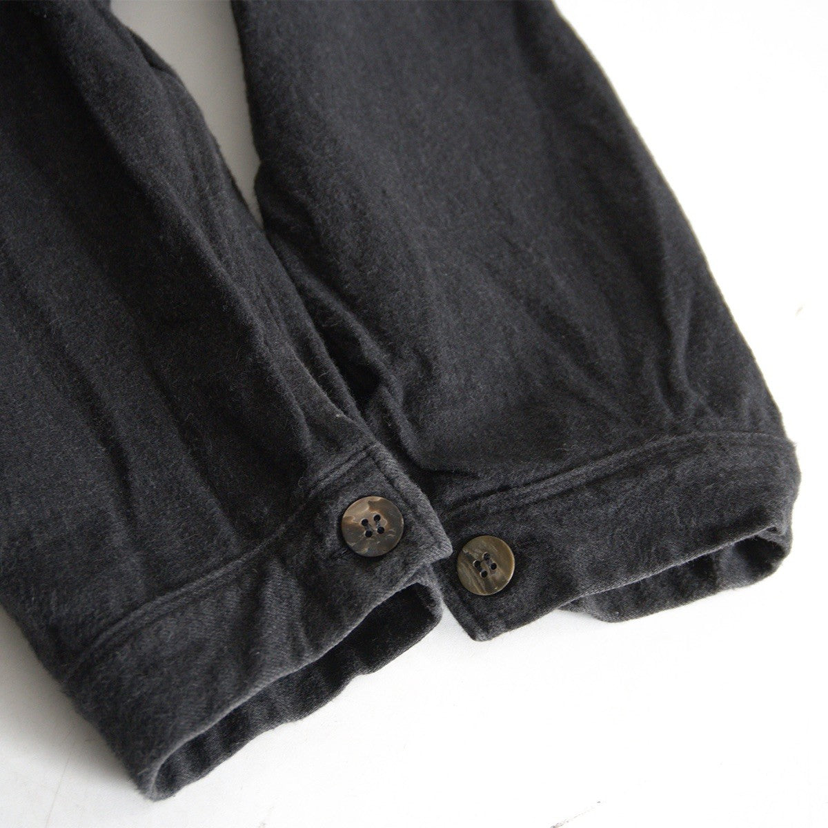 Y's for men Cotton Pullover Shirt Jacket Black Size XXL