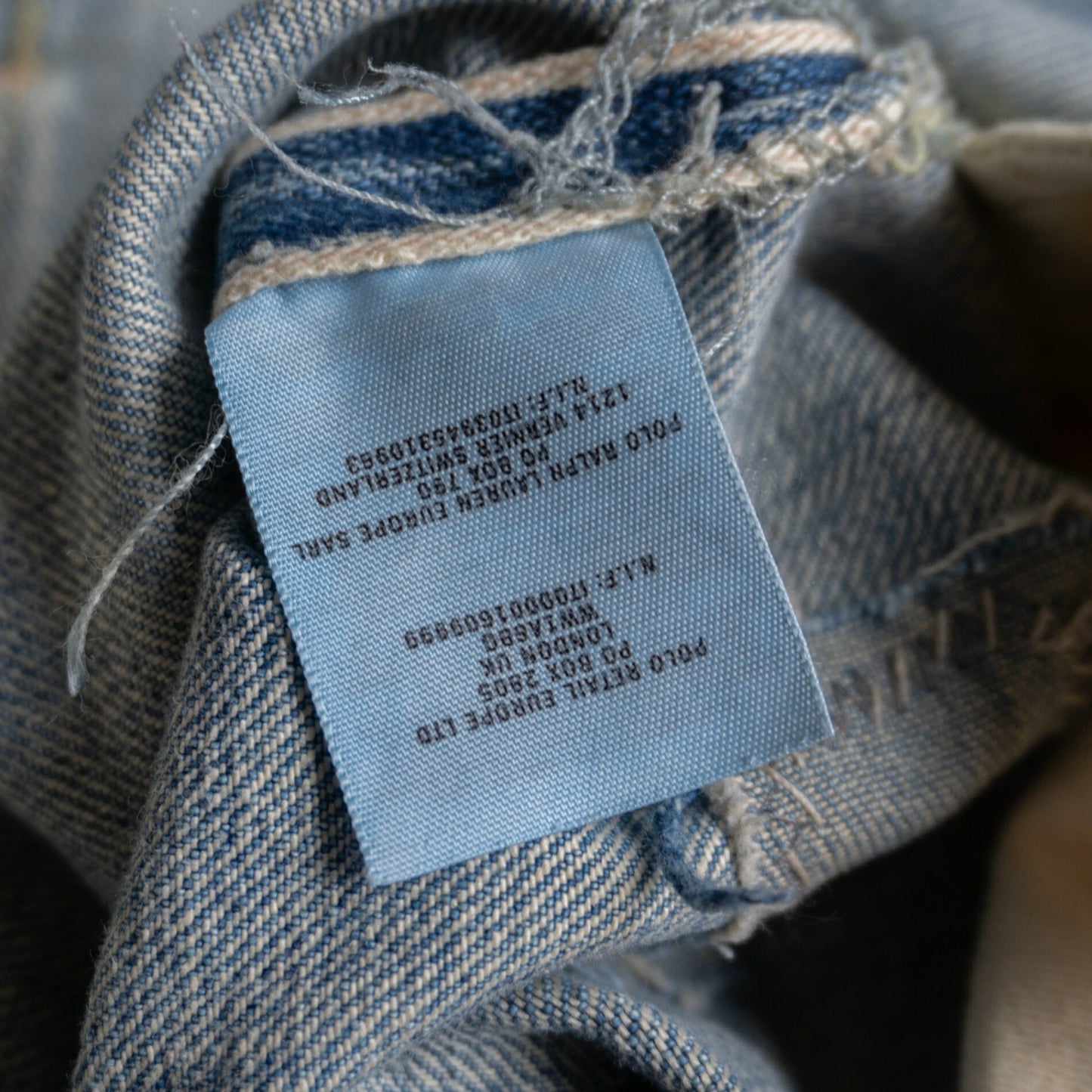 RRL Studded Vintage Wash Denim Pants Size 32×32