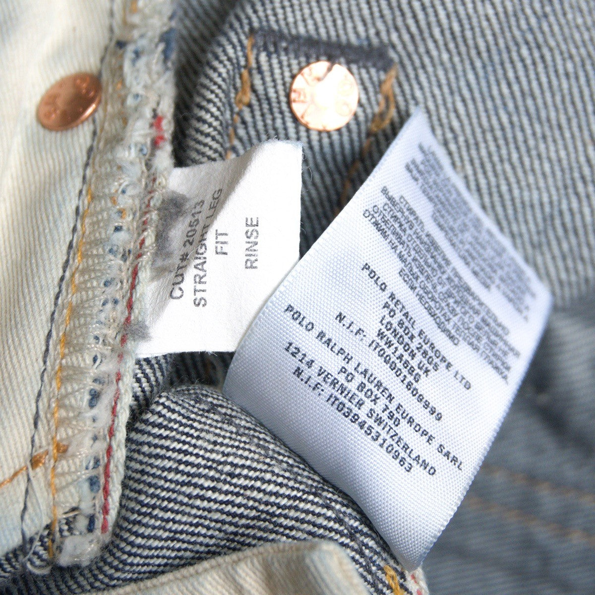 RRL USA Straight-Leg Jeans Size 30×30