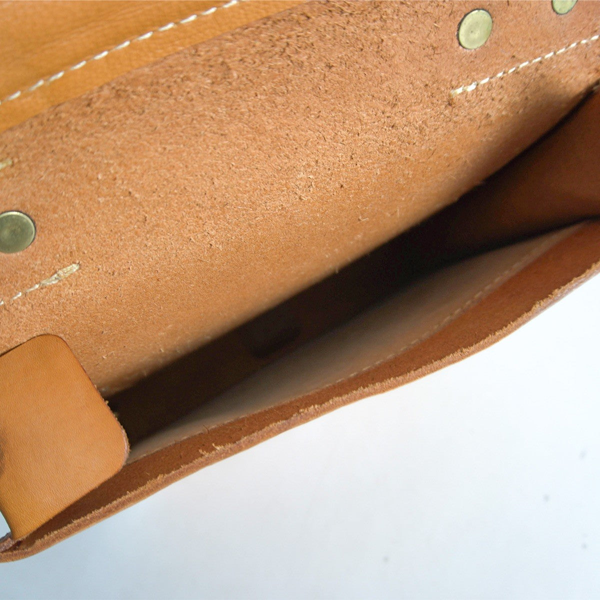 HERZ Leather Front 3-Pocket 2-Way Bag Size ONE SIZE