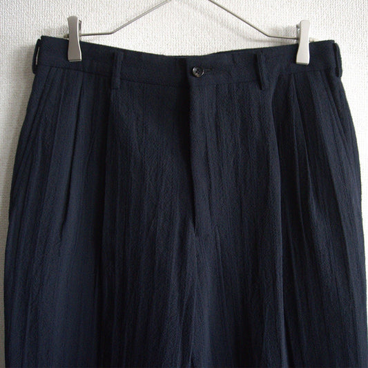 COMME des GARCONS HOMME AD2002 2-Tuck Stripe Slacks Size X