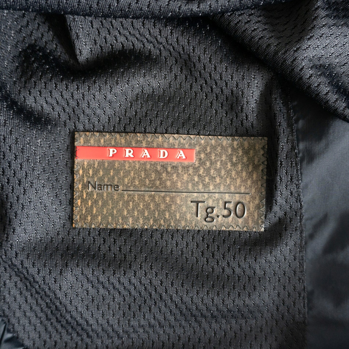 PRADA SPORT Archive SGV108 Nylon Zip Vest Size 50