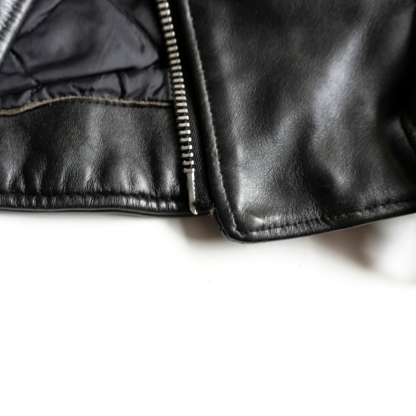 SCHOTT 618 Double Rider Leather Jacket Size S