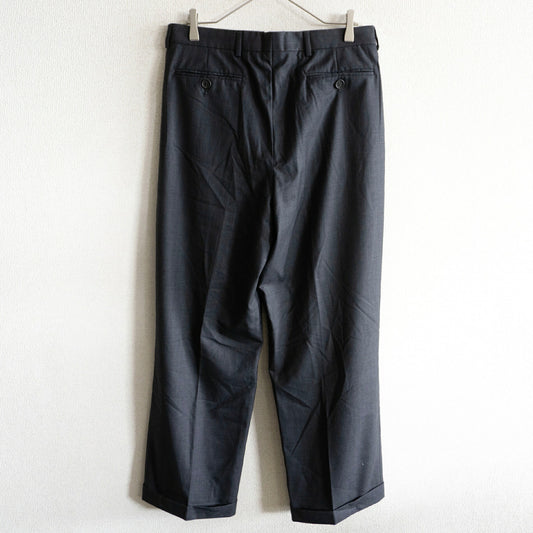 GIORGIO ARMANI Gray Stripe Slacks Trousers Size 40