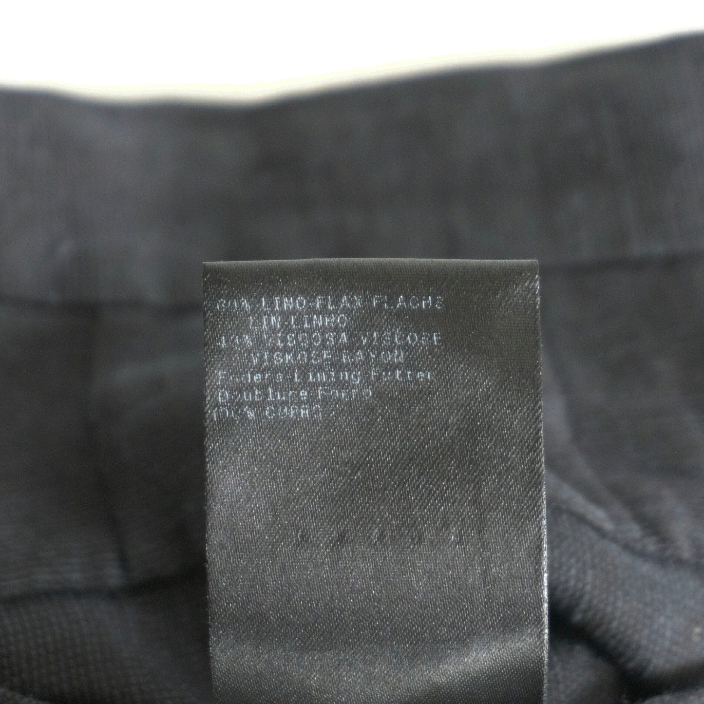 GIORGIO ARMANI Black Slacks Trousers Size 48
