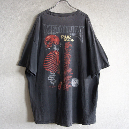 METALLICA 00s Pushead Tour 2004 Tee Size 2XL