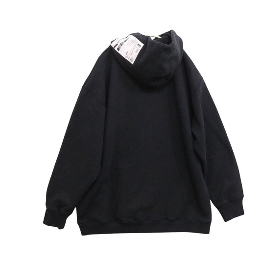 VETEMENTS 20SS Food Delivery Label Hoodie Black Size S