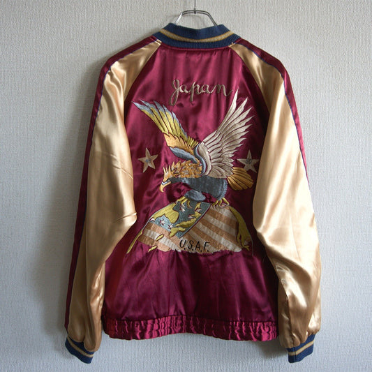 TAILOR TOYO Reversible Embroidered Souvenir Jacket Size L