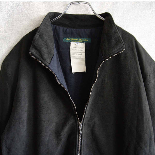 PAUL HARNDEN Leather Jerkin Jacket Size XXL