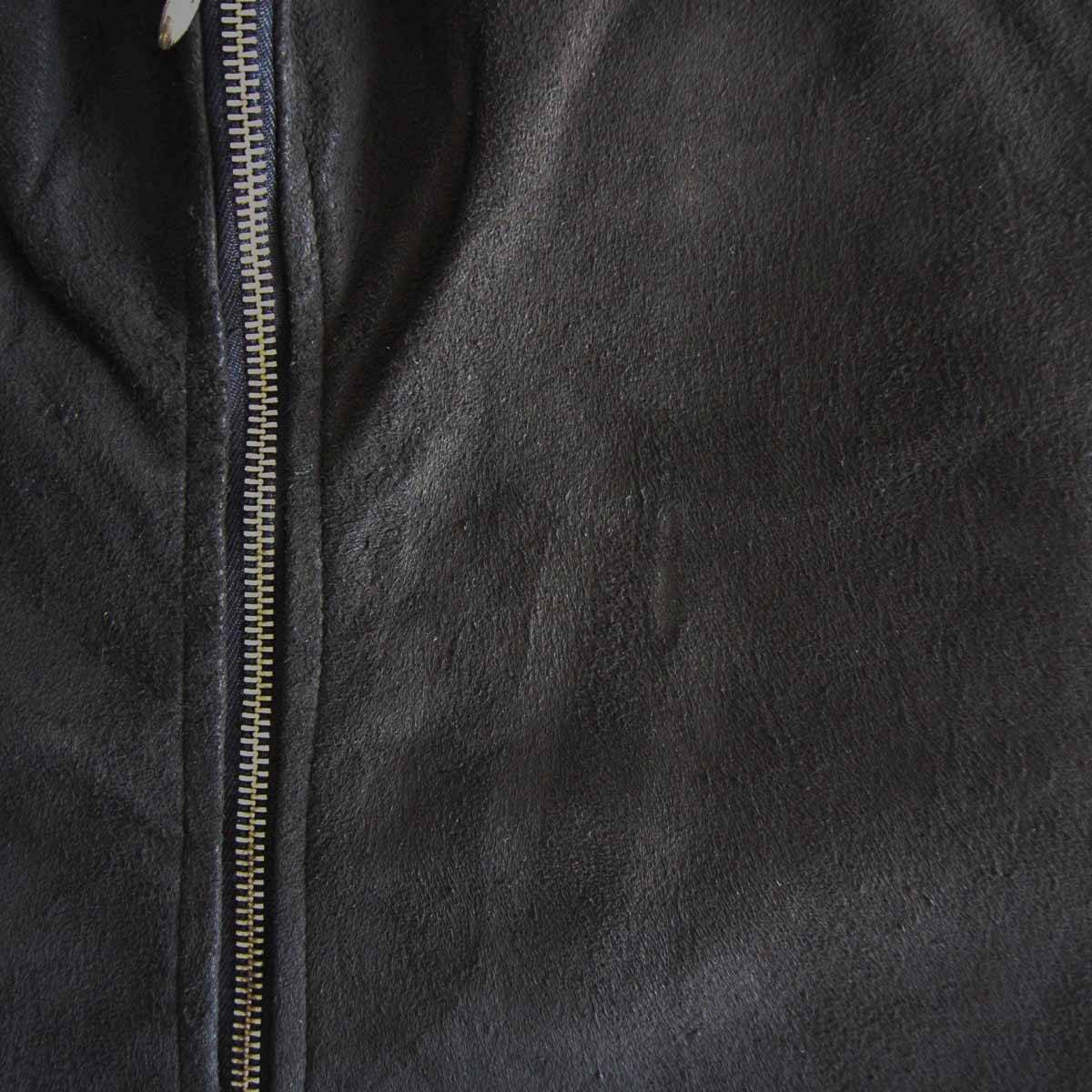 PAUL HARNDEN Leather Jerkin Jacket Size XXL