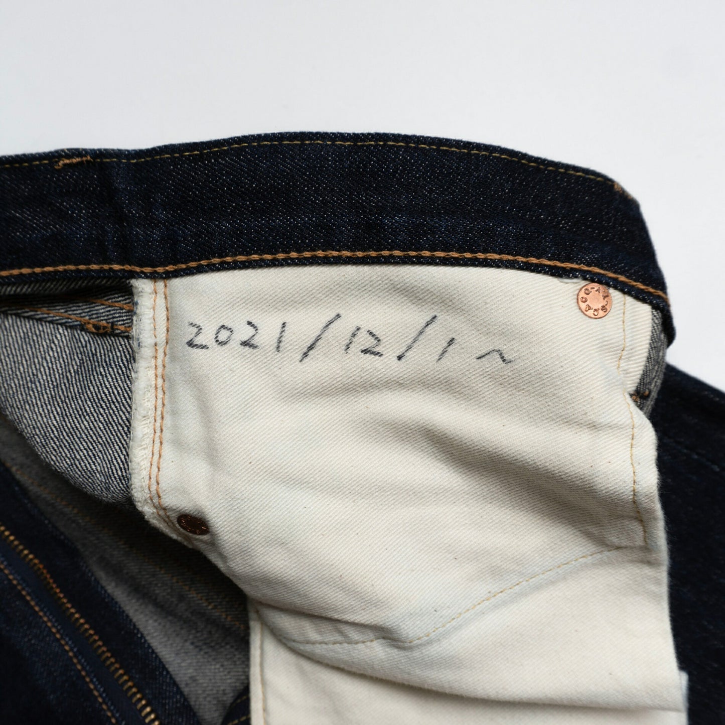 SUGAR CANE Dark Indigo 1955Z 14oz Selvedge Jeans Size 34