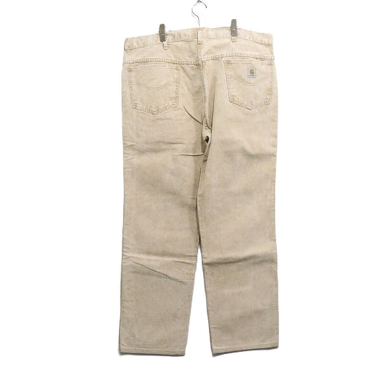Carhartt 90s Acid Wash Relaxed Fit Jeans Beige Size W42 L32