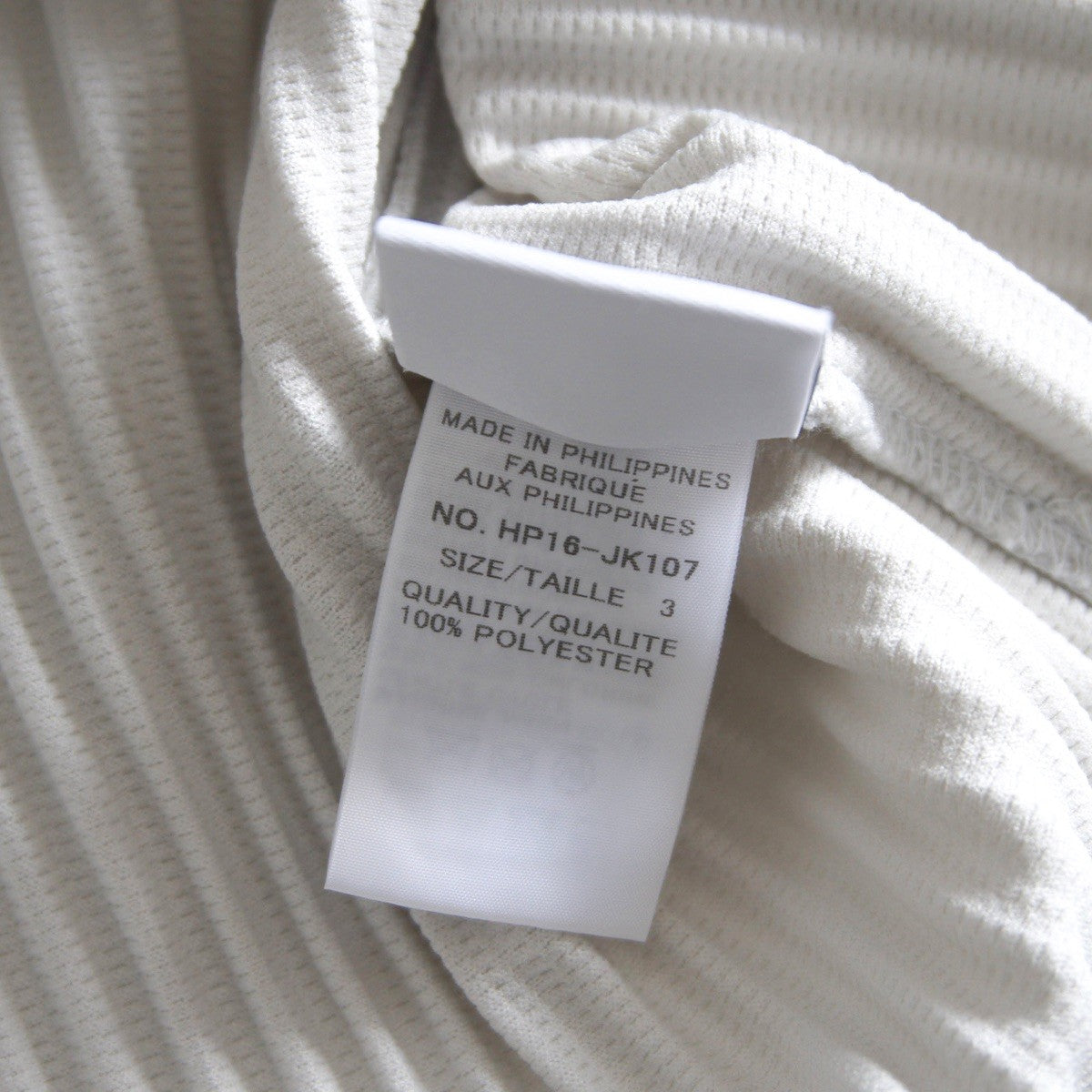HOMME PLISSE ISSEY MIYAKE Pleated Wide Light Gray Size 3
