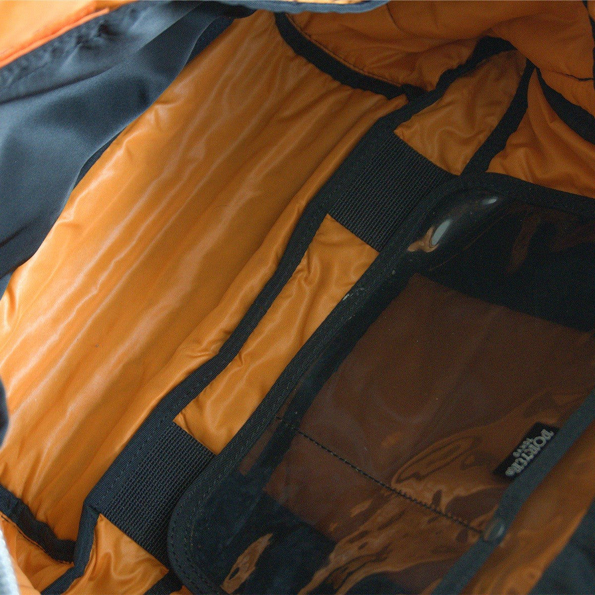 PORTER Tanker Black Nylon Boston Duffle Bag L Size ONE SIZE