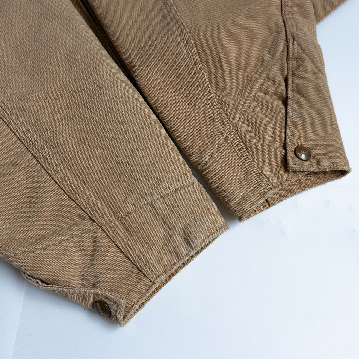 Carhartt Made in USA Duck Canvas Detroit Jacket Brown Size L