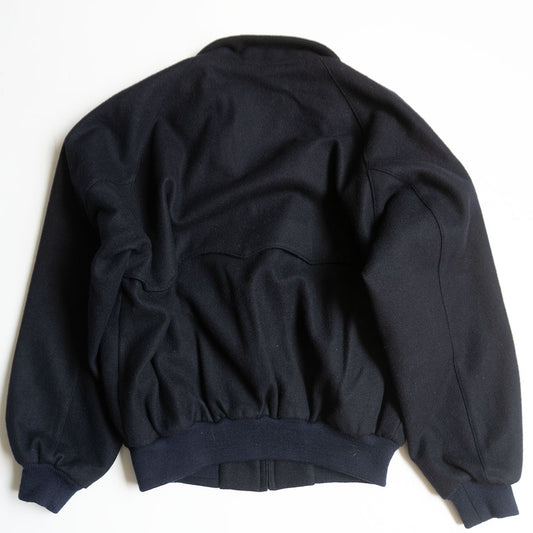 BARACUTA G9 Wool Harrington Jacket Dark Navy Size 40