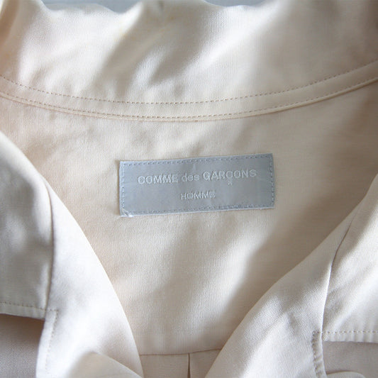 COMME des GARCONS HOMME 90s Rayon Open Collar Shirt Size XL