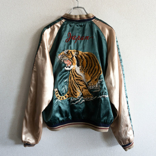 TAILOR TOYO TT10930 Reversible Embroidered Sukajan Jacket Size XL
