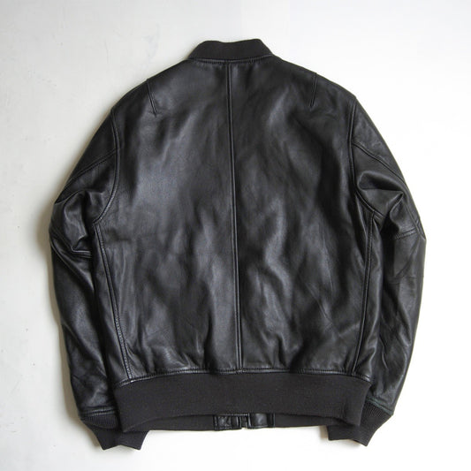SCHOTT Sheepskin Leather MA-1 Bomber Jacket Size M