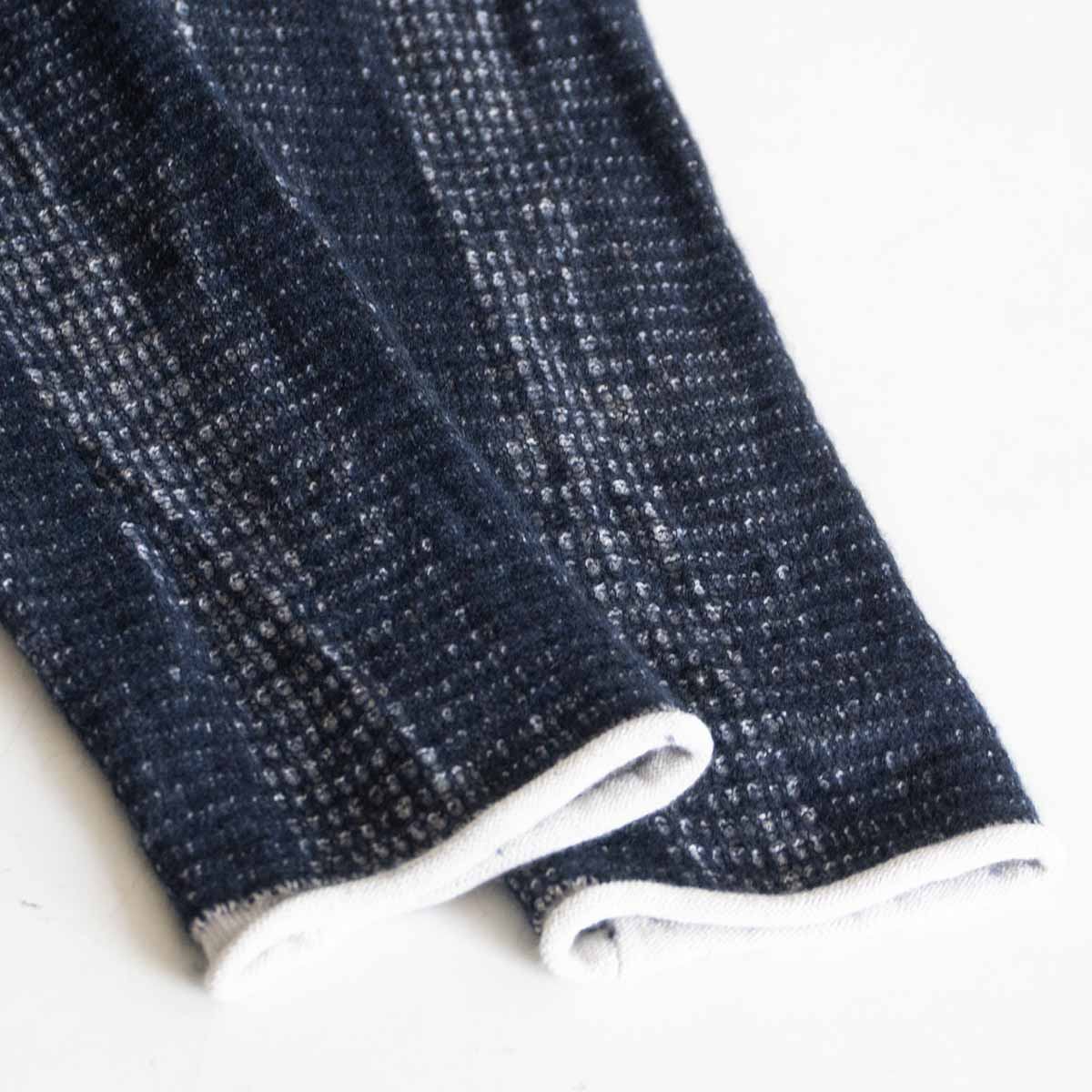 GIORGIO ARMANI Blue Cashmere Blend Jacquard Knit Top Size 54