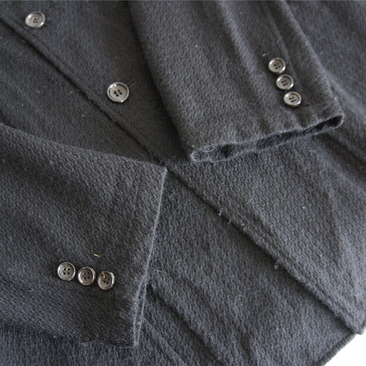 COMME des GARCONS HOMME 00s Stand Collar Jacket Black Size L