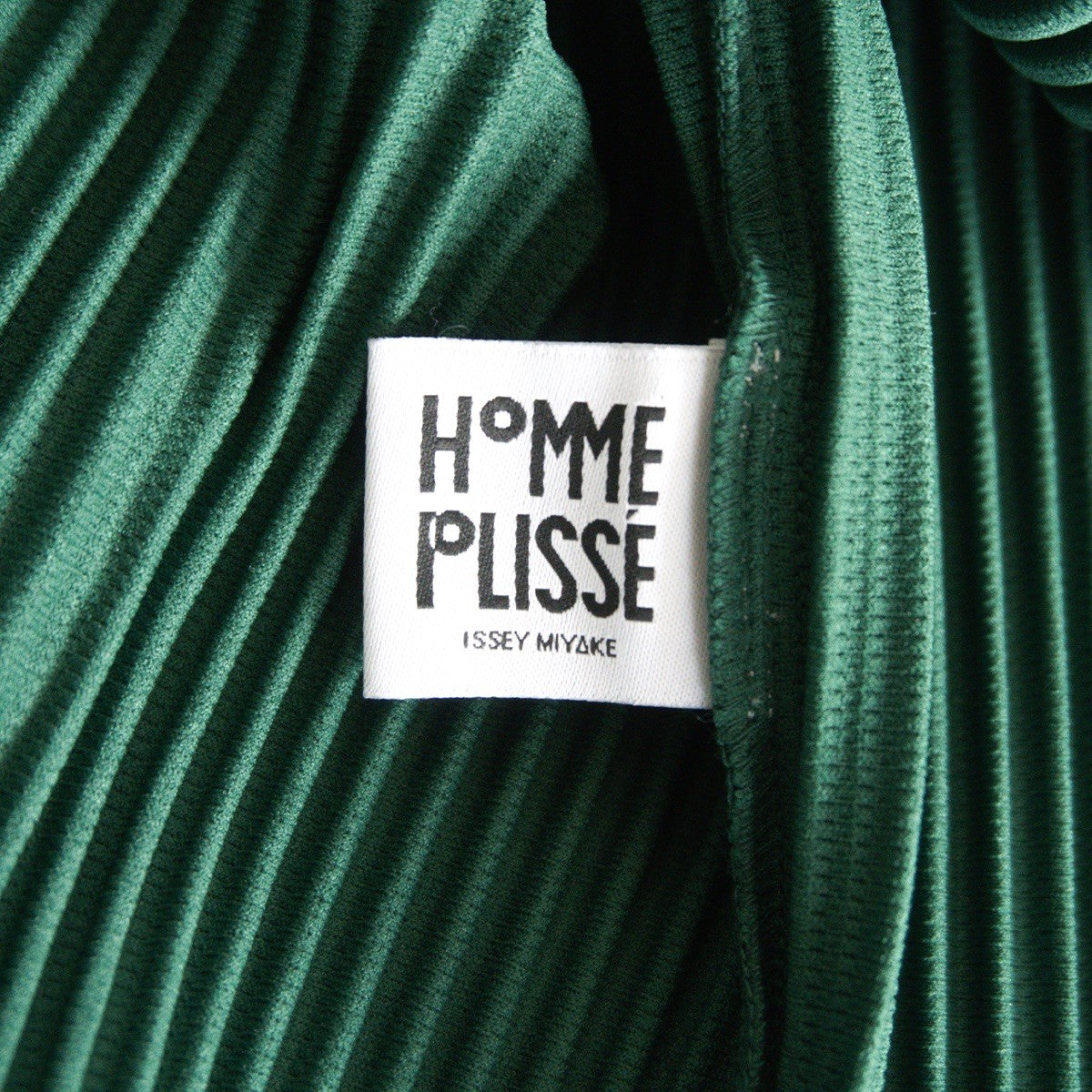 HOMME PLISSE ISSEY MIYAKE Green Sleeve Shirt