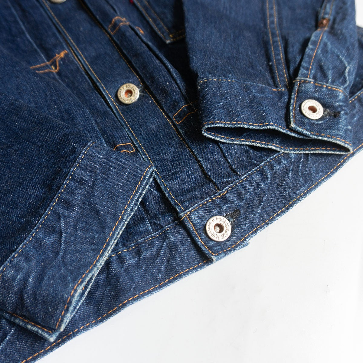 SUGAR CANE 1st Type War Model Denim Dark Indigo Jacket