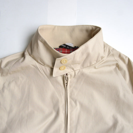 DEADSTOCK 90s BARACUTA G9 Harrington Jacket Natural Size 46