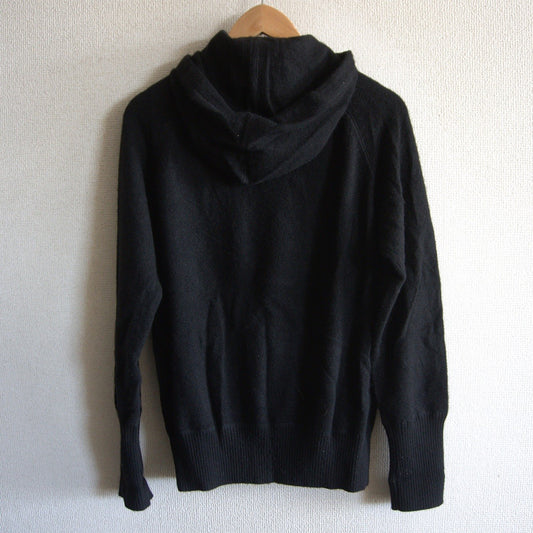 JOHNLAWRENCESULLIVAN Cashmere Zip Hoodie Black Size 34