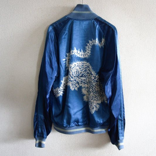 BLUE BLUE Indigo Embroidered Souvenir Jacket Size 3