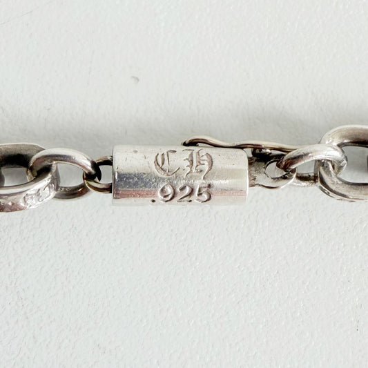 CHROME HEARTS Paper Chain Silver Necklace Size ONE SIZE