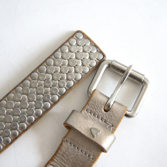 HTC Silver Studded Belt Size ONE SIZE