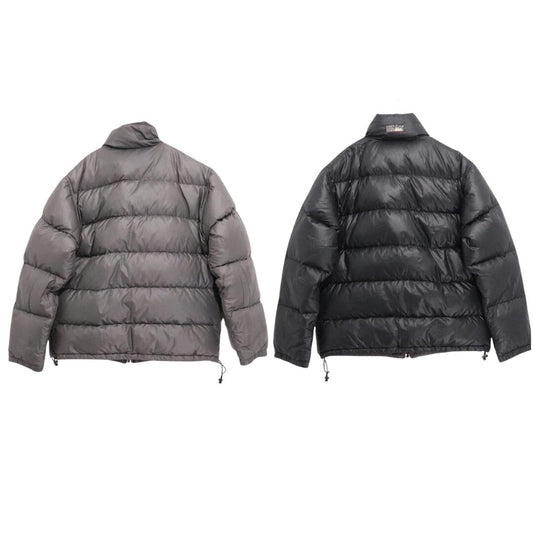 FIRST DOWN USA 90s Reversible Down Jacket Black Size L