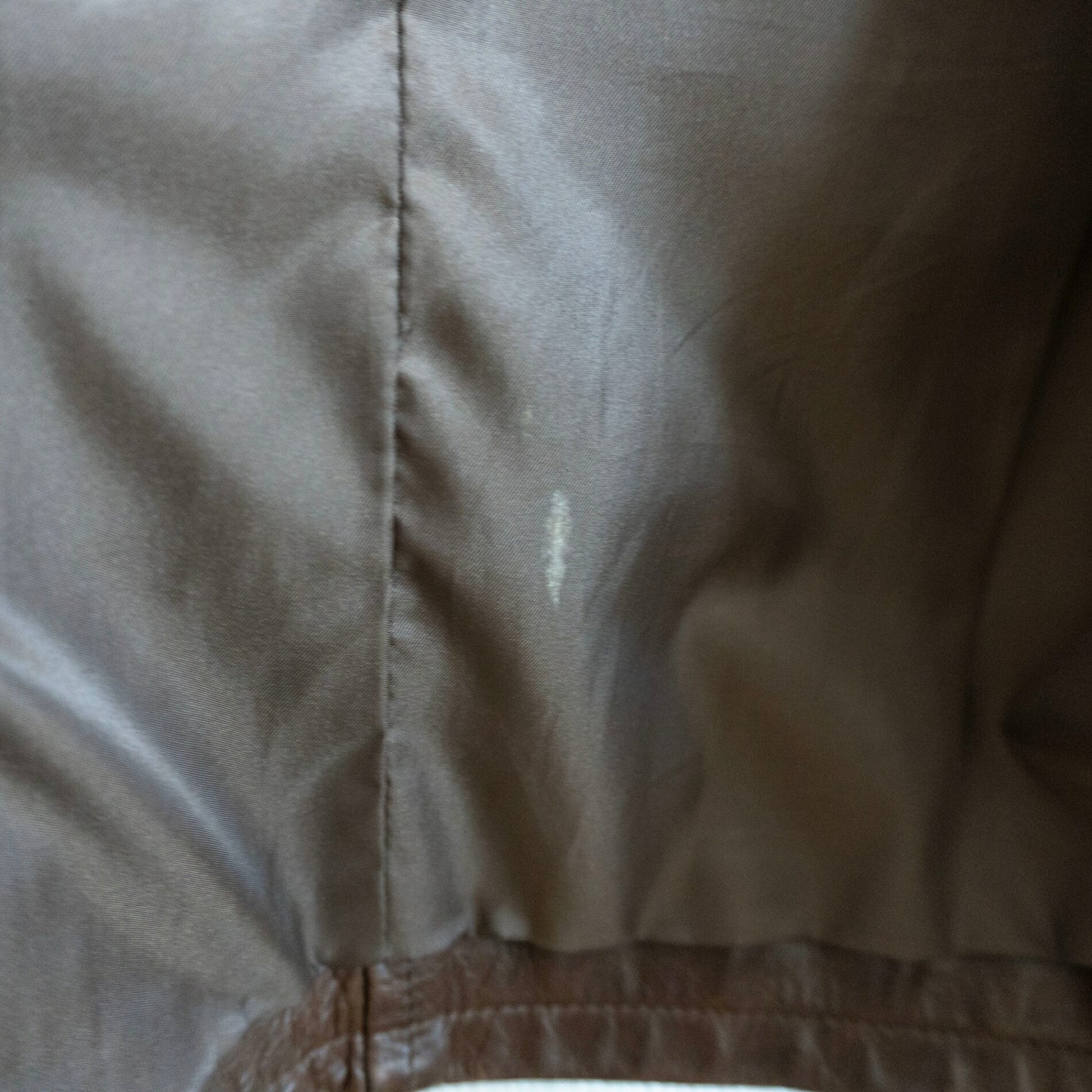 HAROLDS GEAR Brown Cow Leather Car Coat Jacket Size L
