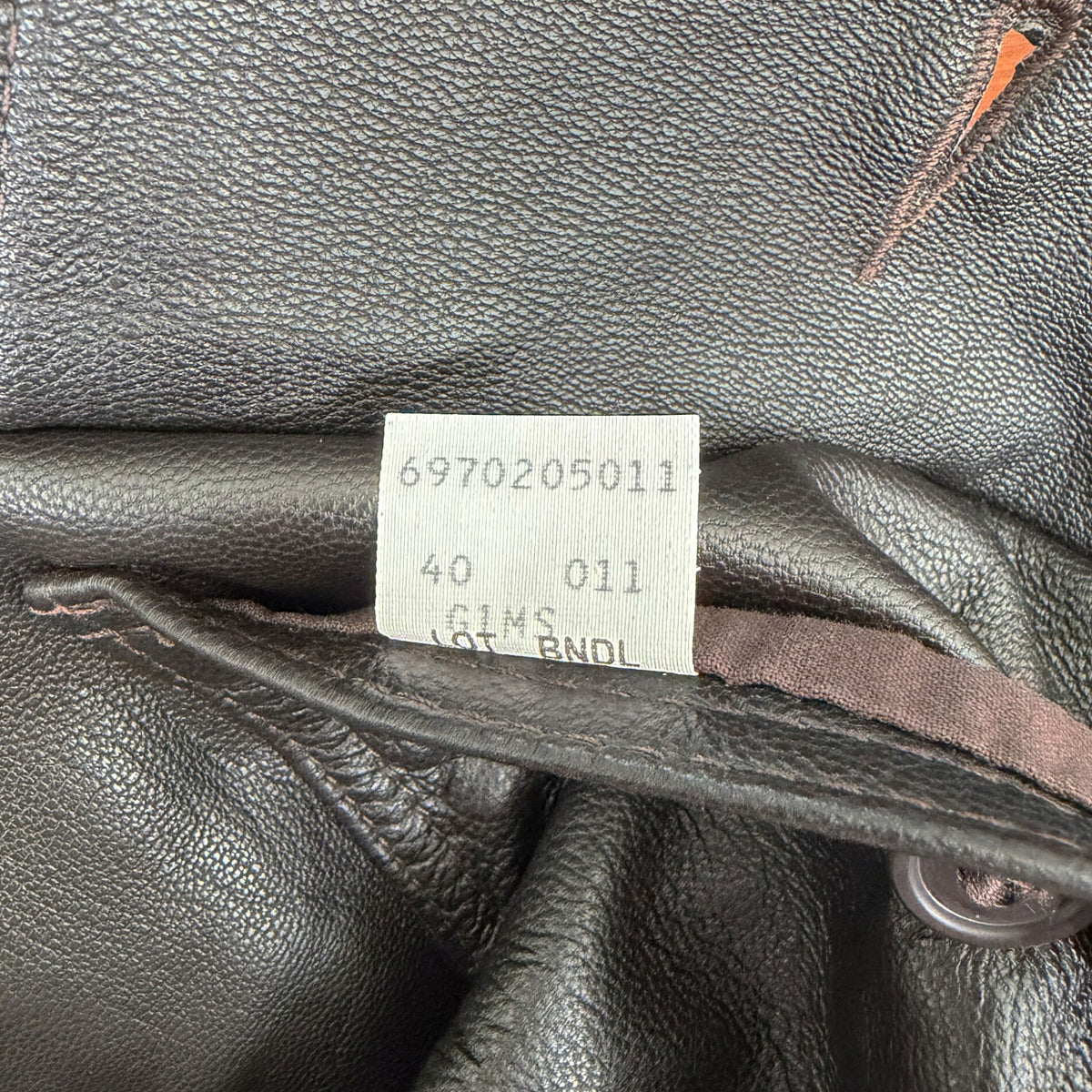 SCHOTT G-1 Leather Flight Jacket Boa Ribbed Cuffs Size 40