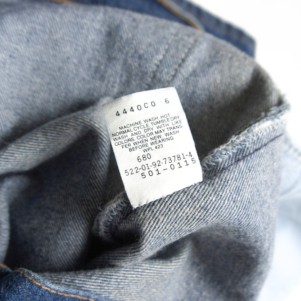 LEVI'S 90s USA Made 501 Denim Jeans Size 34×32